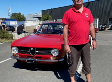 Aranud, bénévole pour Pôle Collection et une Alfa Romeo