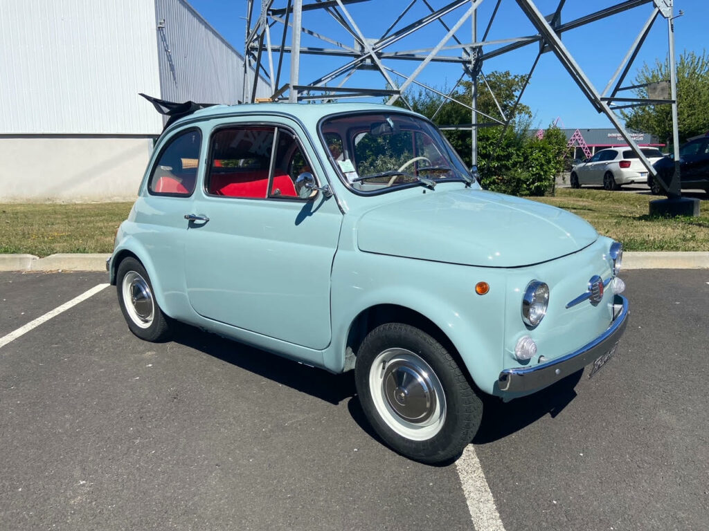 FIAT 500 de philippe, assuré chez AXA Sautron