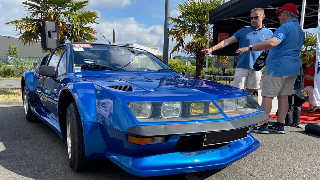 Alpine A320 de 1974 au rassemblement Pôle Collection du 11 juin 2023