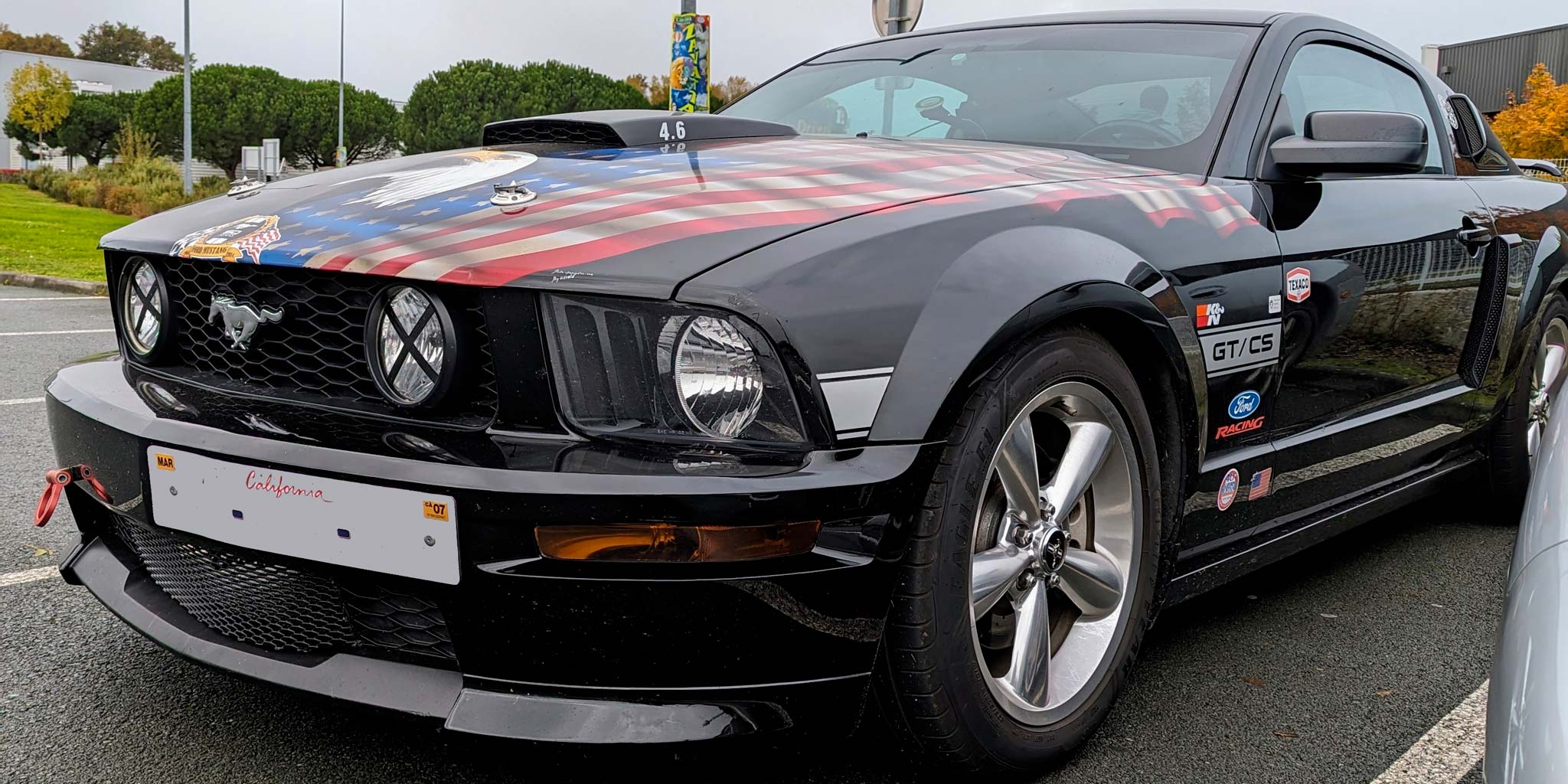 Magnifique Mustang au dernier rassemblement Pôle Collection 2023