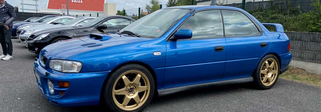 Subaru Impreza turbo d'un adhérent Pôle Collection