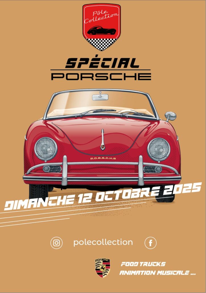 Affiche Collector POLE COLLECTION – Édition Spéciale Porsche