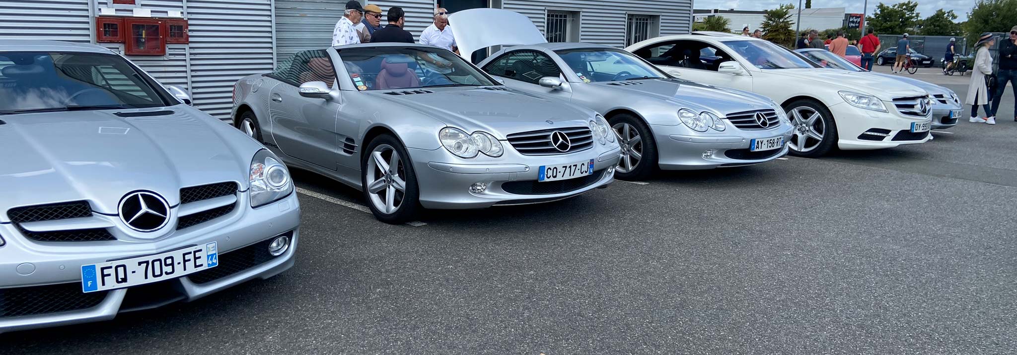 Quelques Mercedes au rasso Pôle Collection