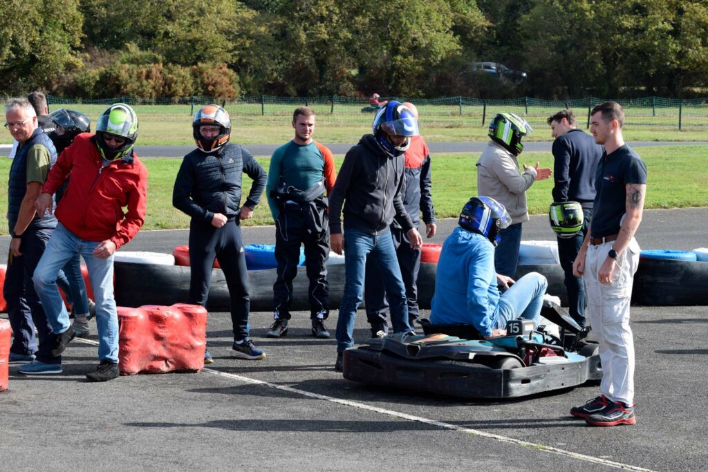 Changement de pilote en cours de course