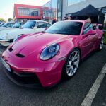 Couleur exceptionnelle pour cette Porsche